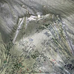 H&M Size S Floral Dress Adjustable Straps